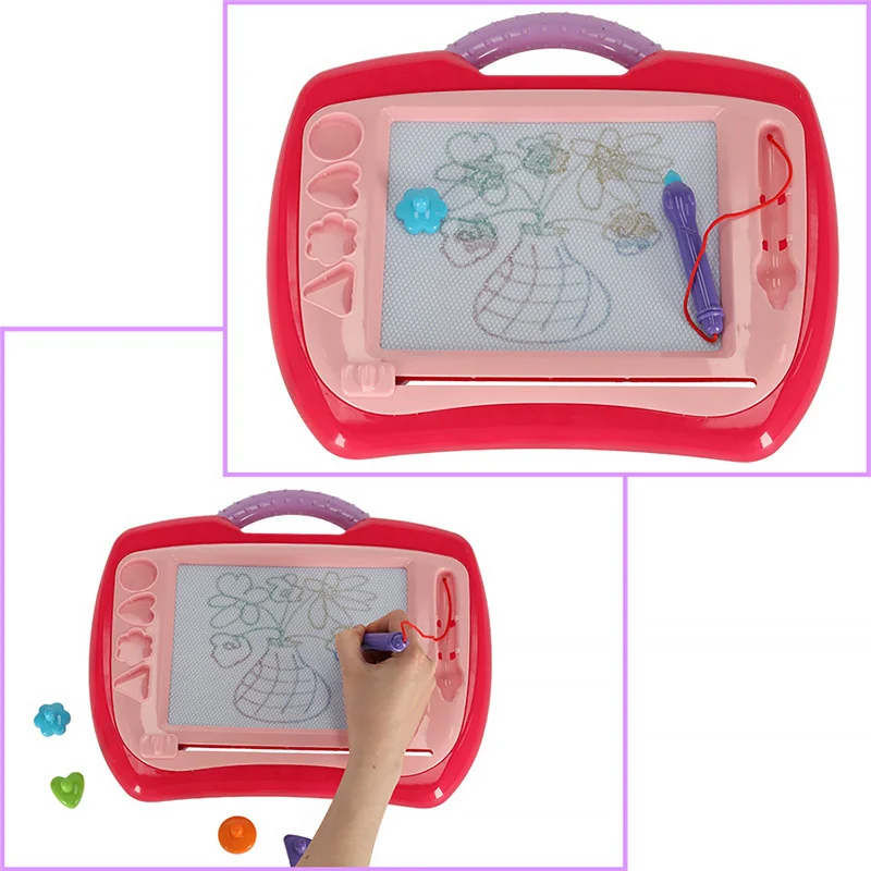 Tabuľa na kreslenie pre deti 35x30cm ružová FUNNY DRAWING BOARD JO16-13A