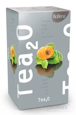 Biogena Tea2O Marhuľa & Nopál 20×2,5 g (50 g), ovocný čaj