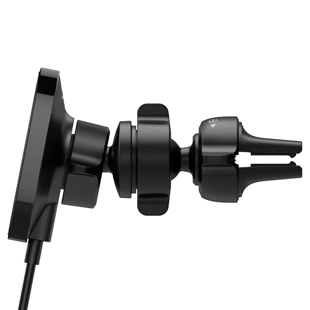Spigen ITS12W MagSafe magnetický držiak na mobil do auta 7.5W, čierny