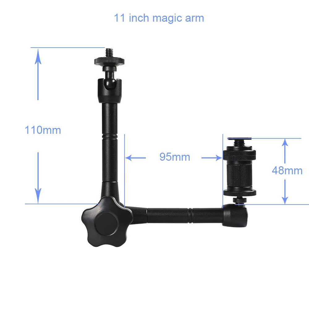 MG Clamp Holder držiak na mobil / tablet / fotoaparát / mikrofón, čierny ny