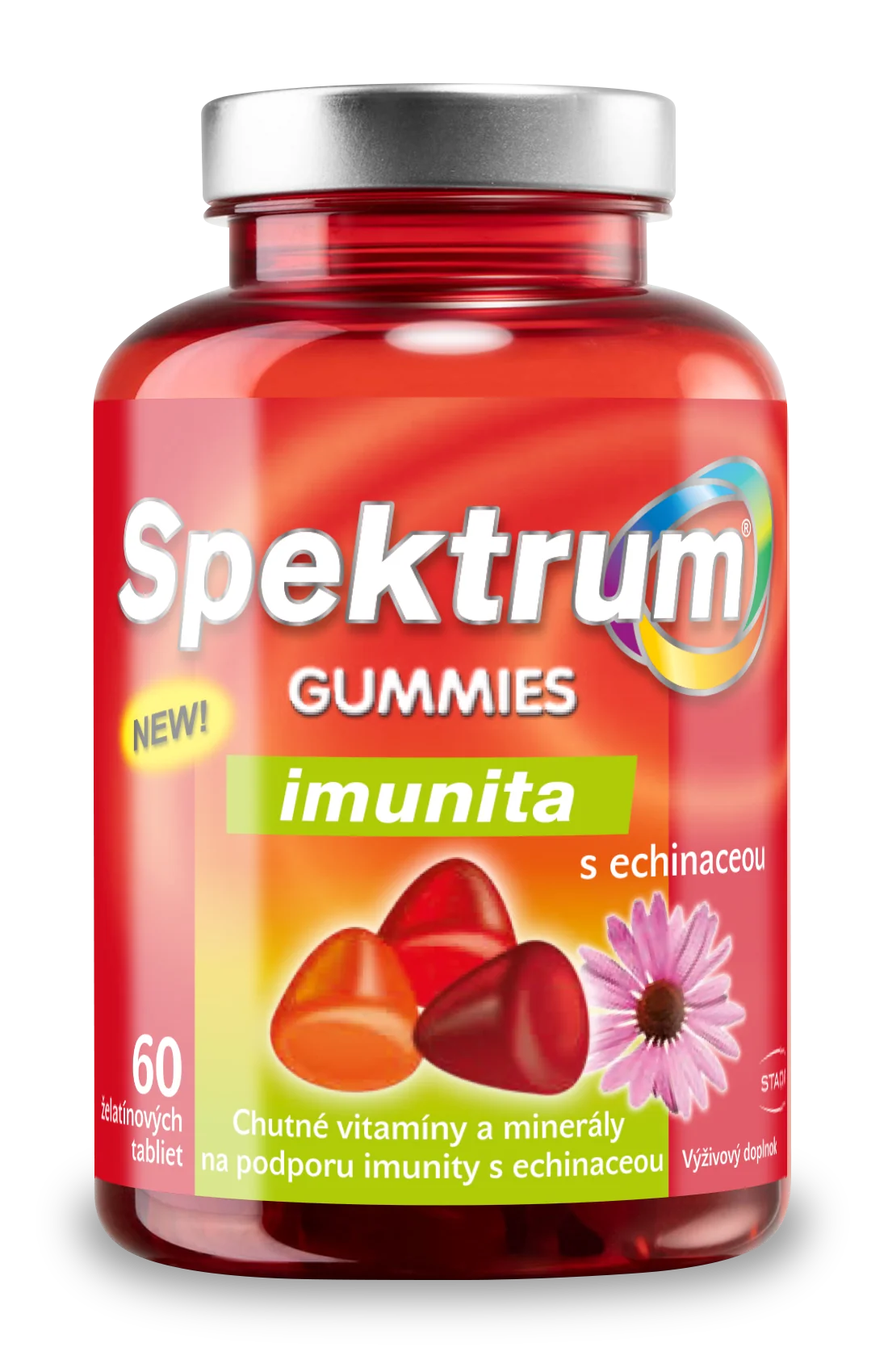 Spektrum GUMMIES imunita s echinaceou 60 ks