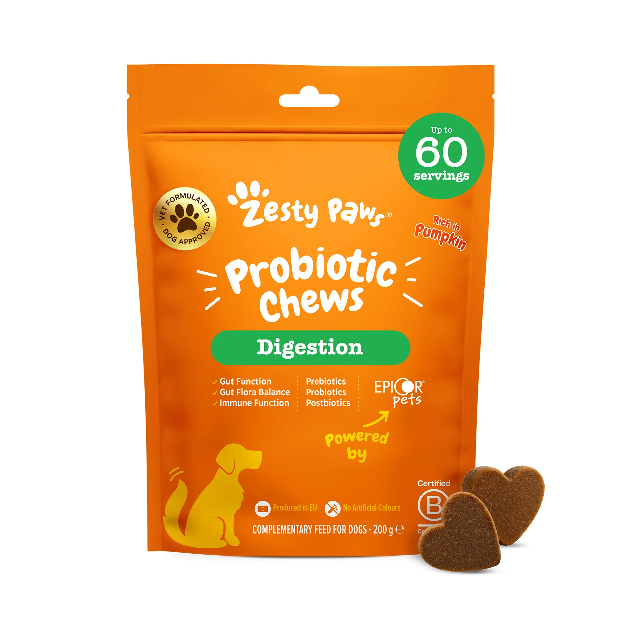 Zesty Paws Probiotic Chews 60 ks