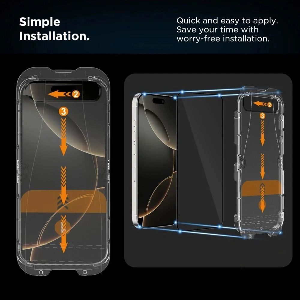 Tech-Protect Quick Set Spy 2x ochranné sklo na iPhone 13 / 13 Pro / 14 / 16e / 16e
