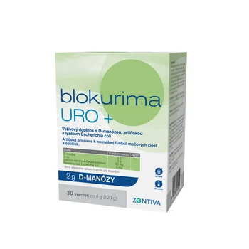 Blokurima URO+ 2g D-manózy 1×30 ks, výživový doplnok