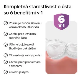 LISTERINE® TOTAL CARE EXTRA MILD BEZ ALKOHOLU 500 ml