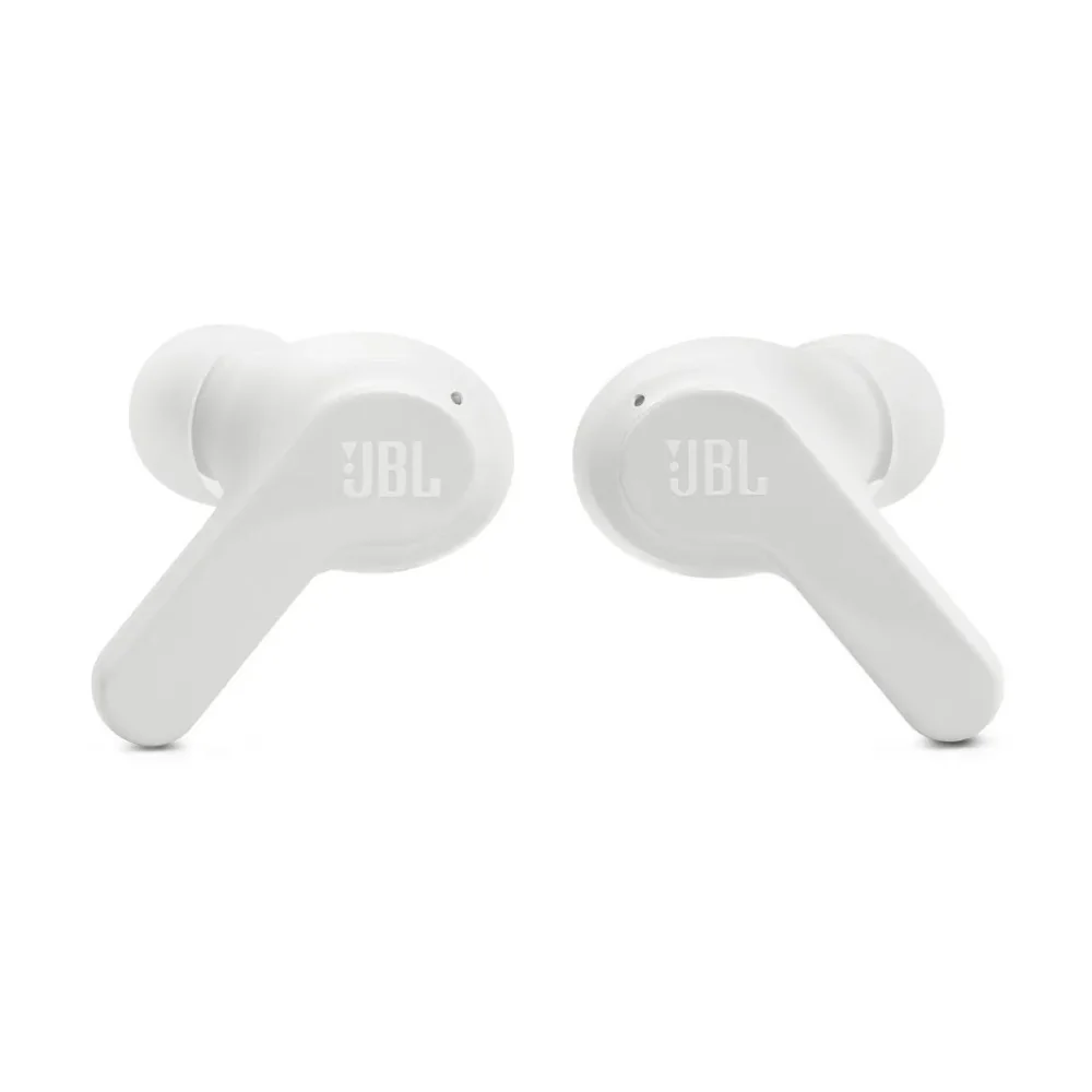 Slúchadlá BLUETOOTH do uši JBL WAVE BEAM WHITE (TWS)