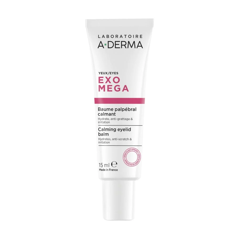 A-DERMA EXOMEGA Upokojujúci balzam na očné okolie 15 ml