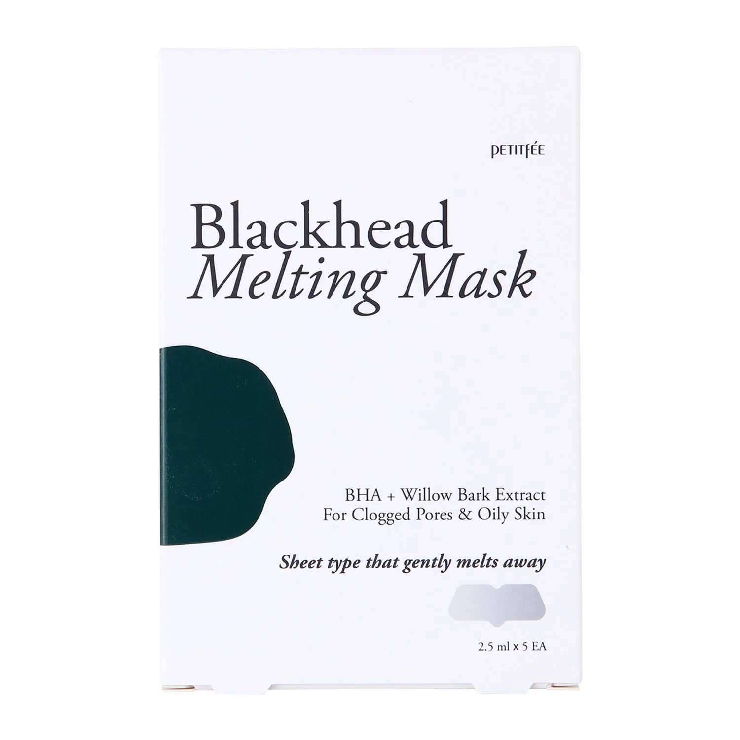 Petitfee & Koelf Blackhead Melting Mask 2,5 ml * 5 sheets 1×5 ks, topiaca maska