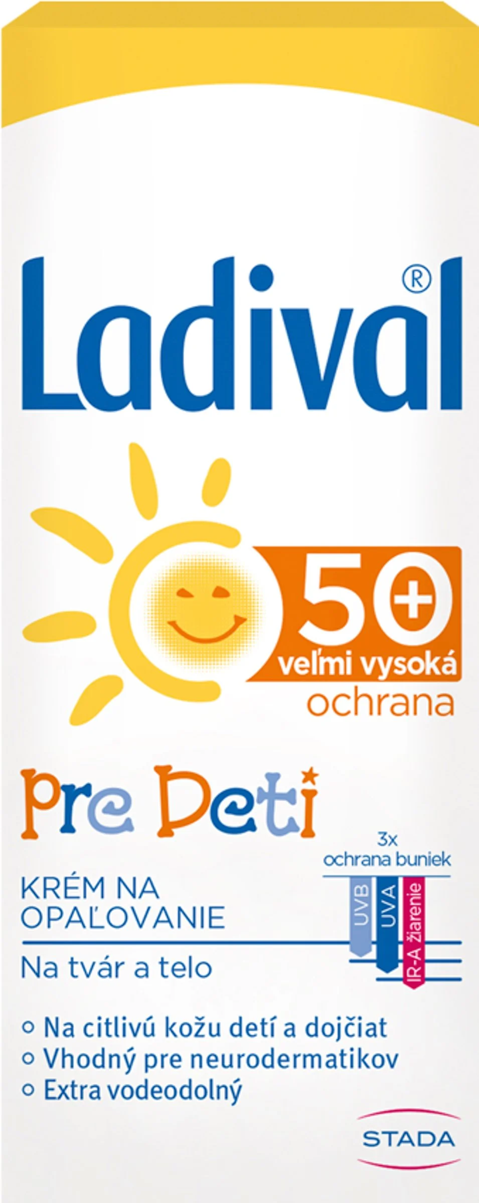 LADIVAL Pre deti OF 50+ krém na tvár 1×50 ml, krém na tvár, OF 50+
