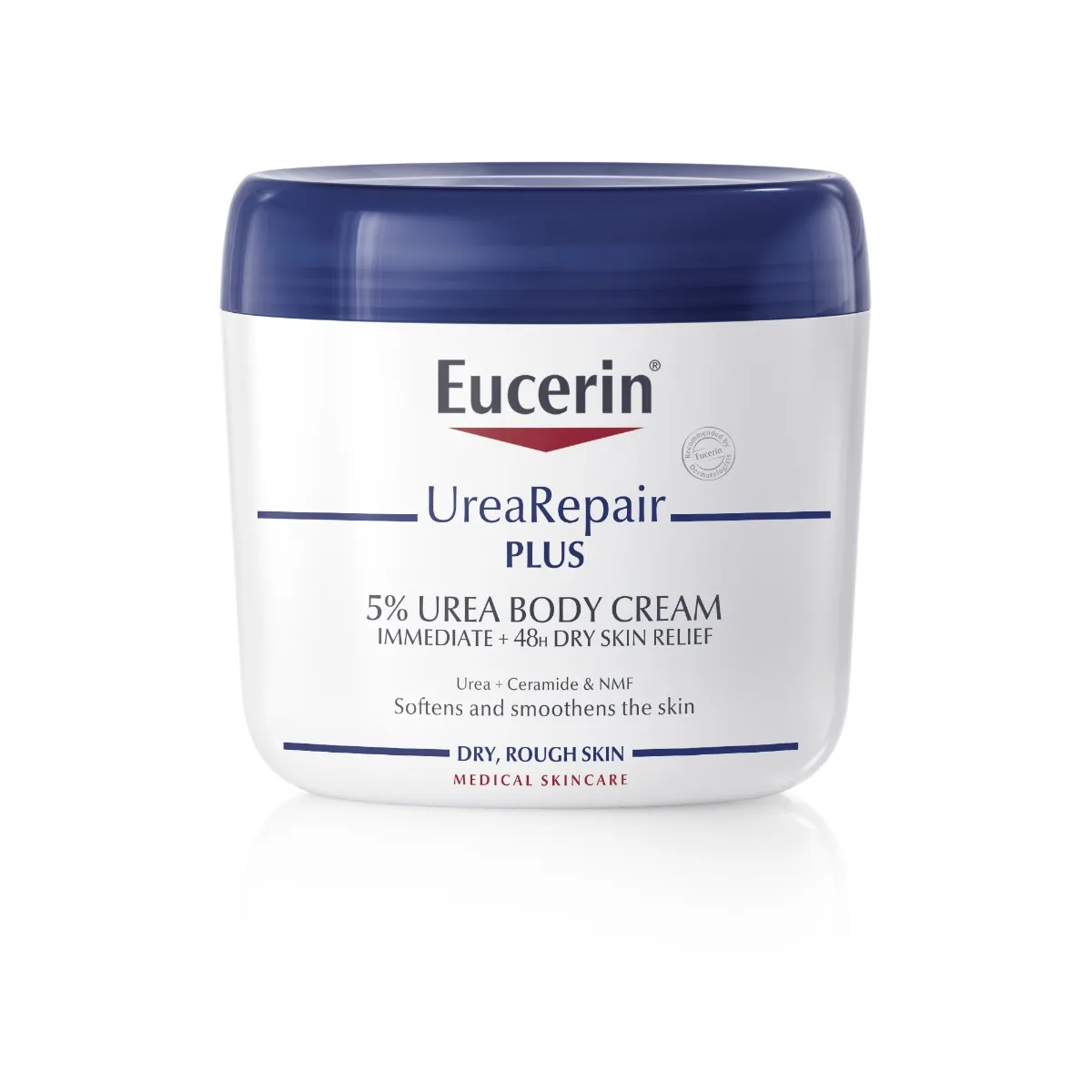 Eucerin UreaRepair PLUS Telový krém 5% Urea 1×450 ml, hydratácia pokožky