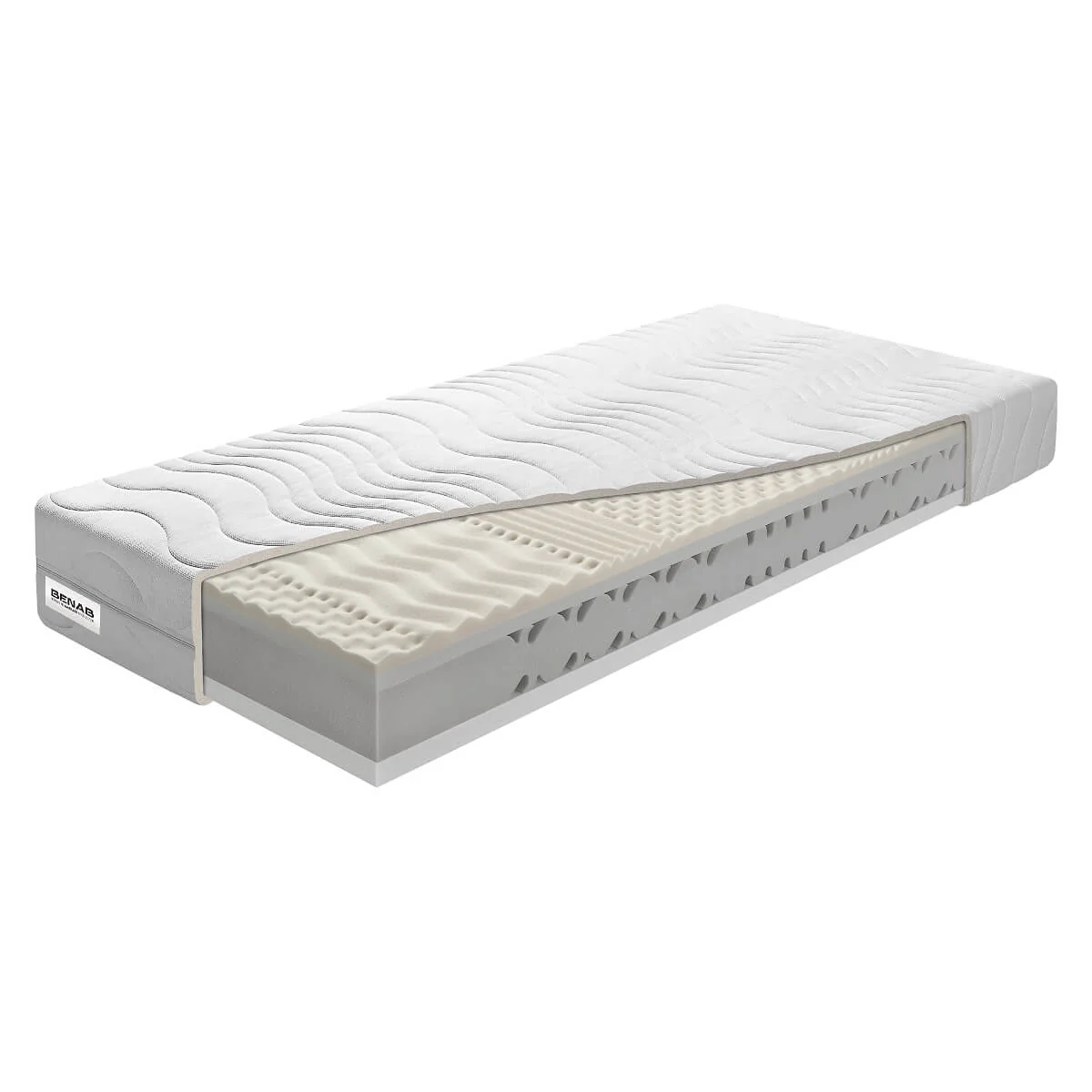 Matrac Benab Oceana XXL H2 / H3 80 x 200 cm Penový matrac 22 cm sendvičový zónová ortopedické