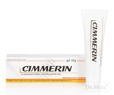 CIMMERIN 1×100 ml, gél na kútiky a ochranu pokožky pier