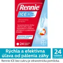 Rennie ICE bez cukru, žuvacie tablety