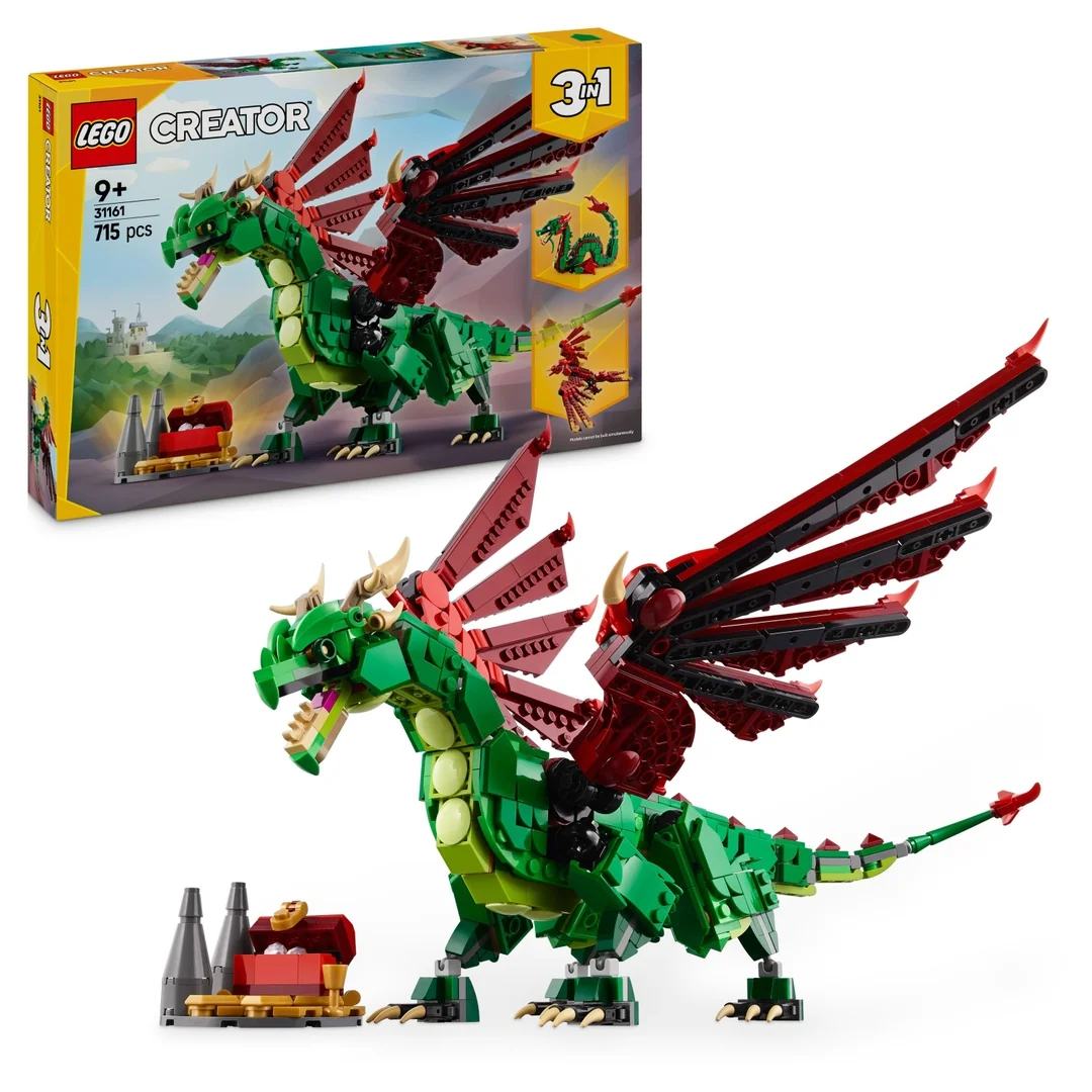 LEGO® Creator 3-in-1 31161 Stredoveký drak