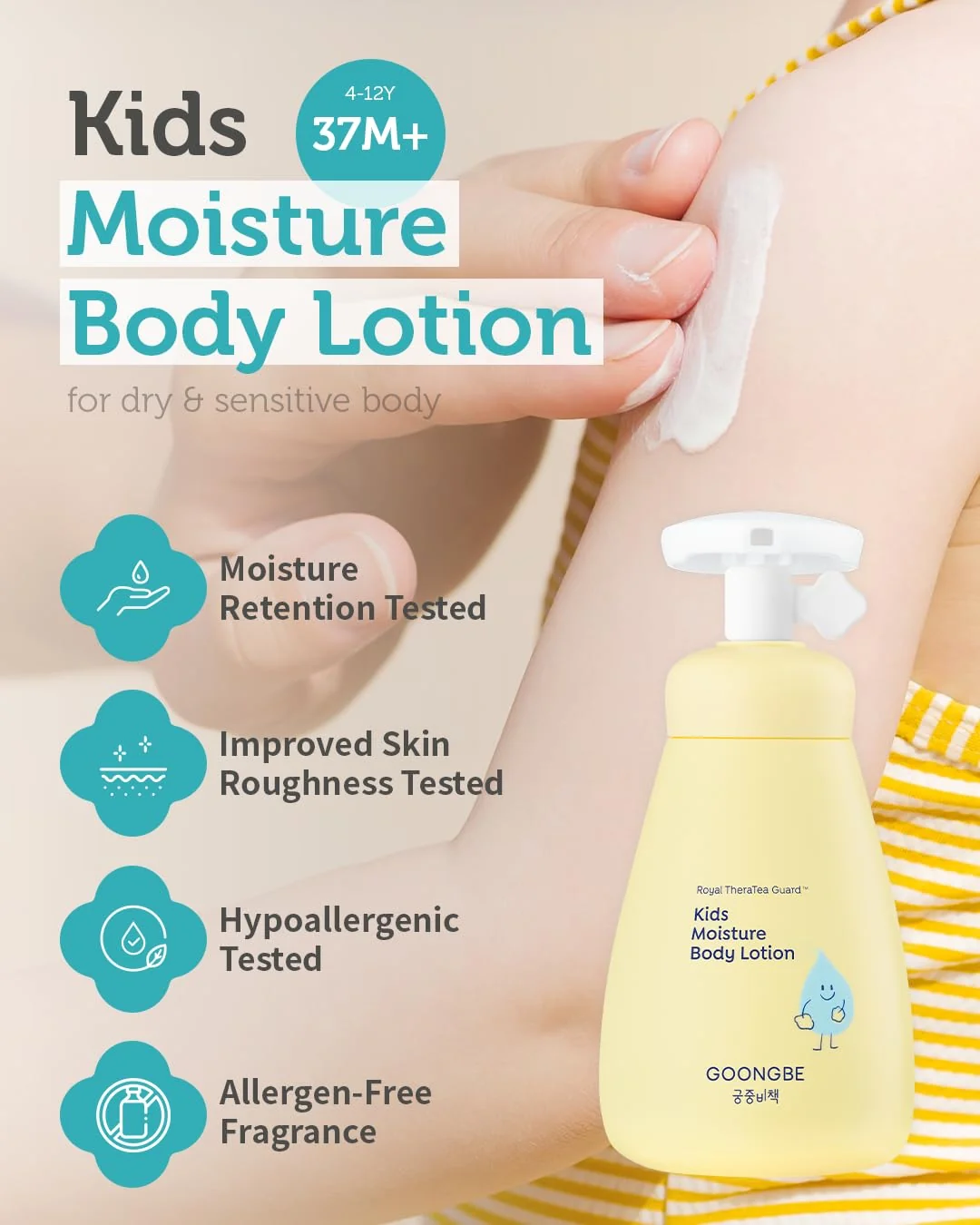 GOONGBE Kids Hydratačné telové mlieko 250 ml