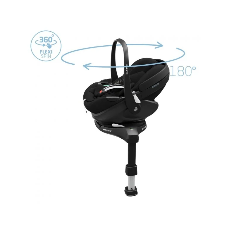 Autosedačka Pebble 360 Pro 2 (0-13 kg) - Essential Black