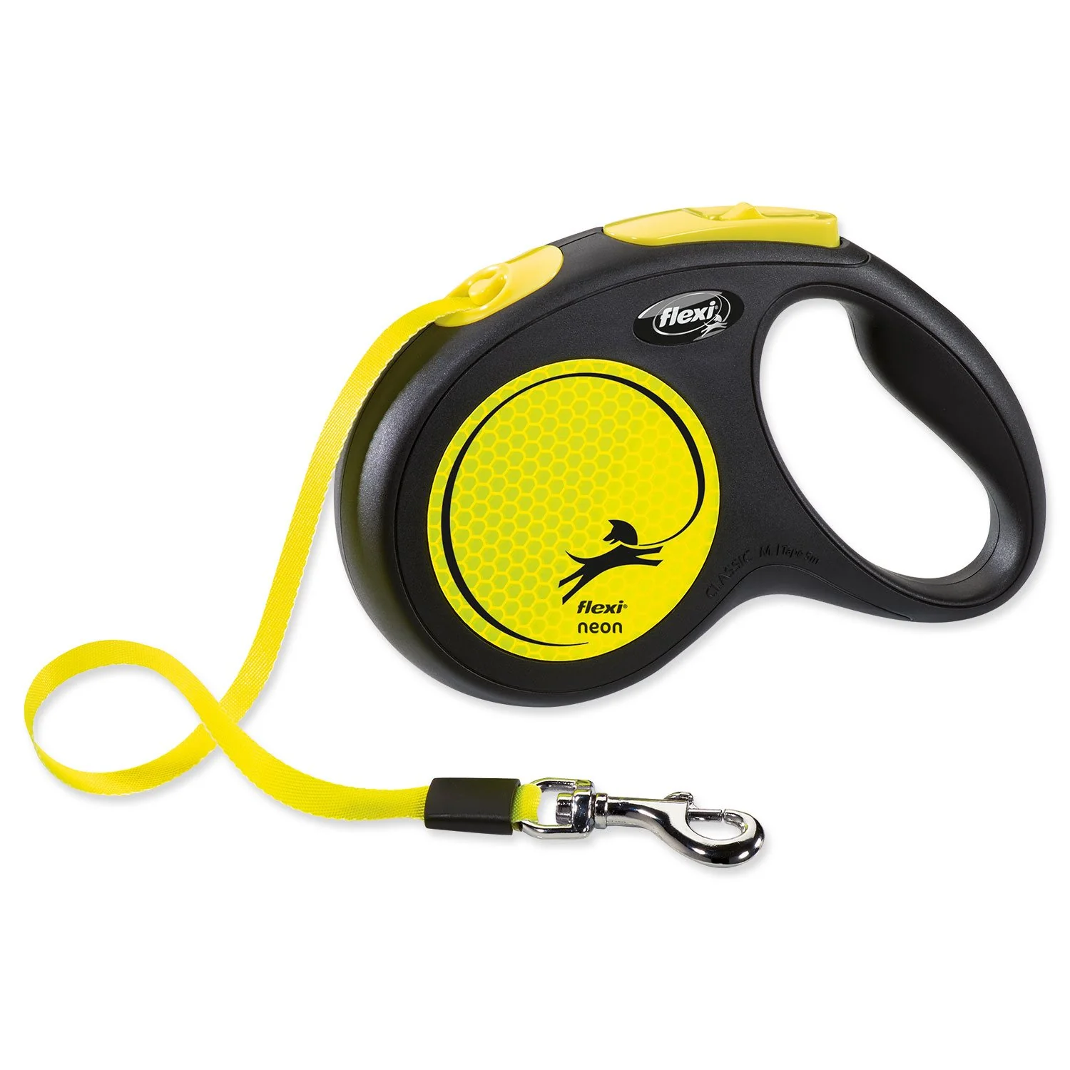 Vodítko Flexi New Neon páska M 5m