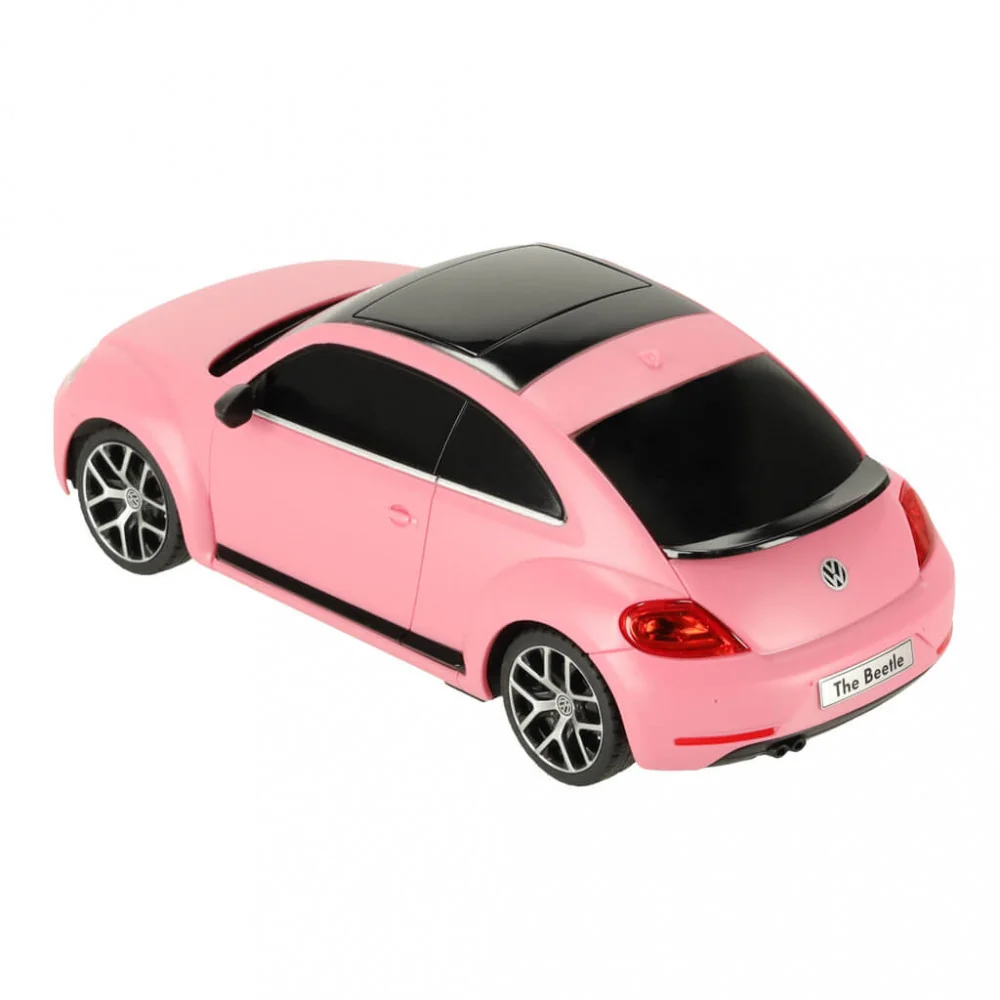 Rastar RC model Volkswagen Beetle 1:14 ružový na diaľkové ovládanie-MOVEO