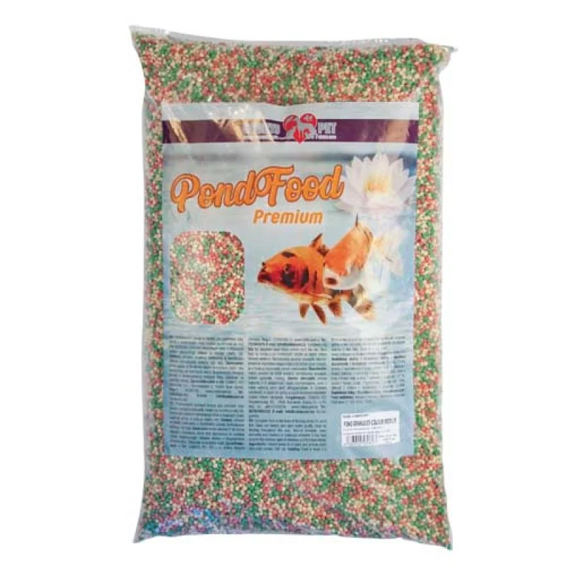 COBBYS PET POND GRANULES COLOUR MEDIUM 18l /1,8kg