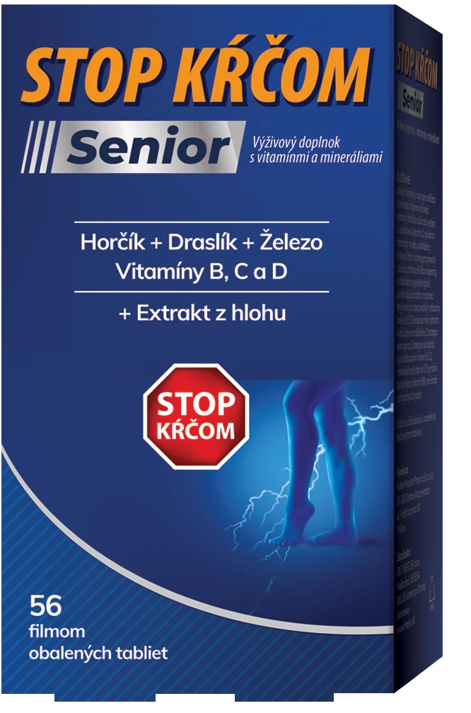 Stop kŕčom Senior 56 tbl