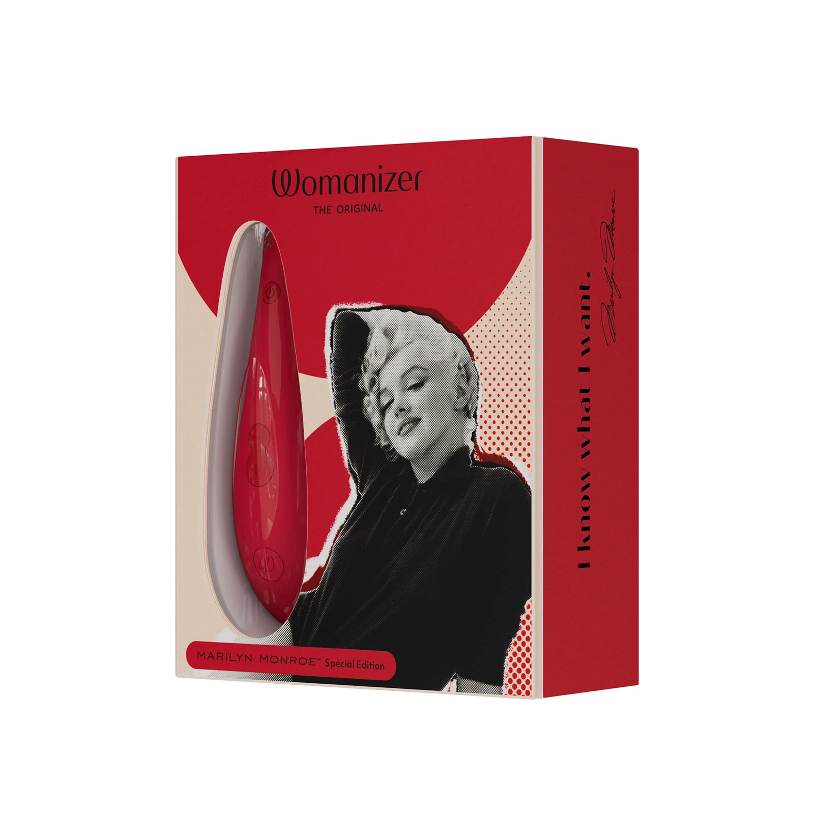 Womanizer - Marilyn Monroe červená