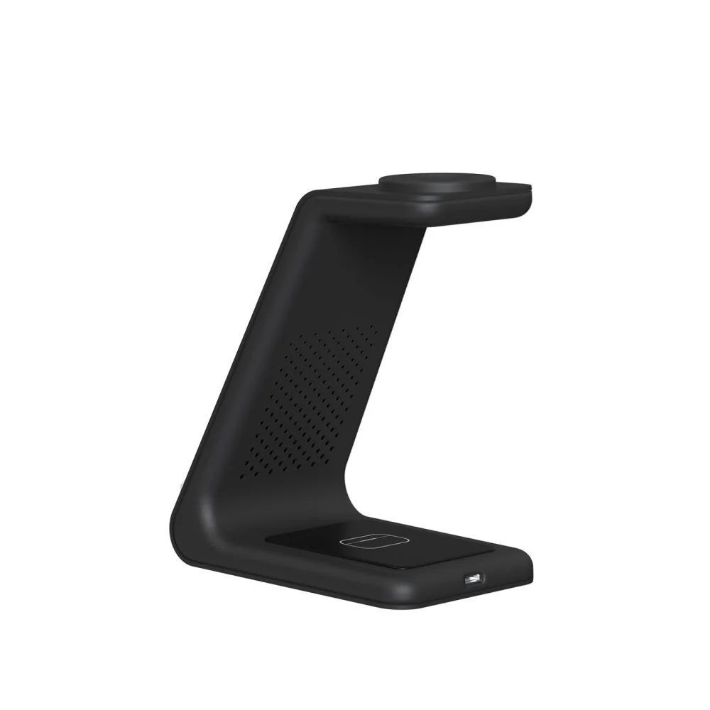 Tech-Protect A36 3in1 bezdrôtová nabíjačka na mobil / Galaxy Watch / G alaxy Buds 10W, čierna