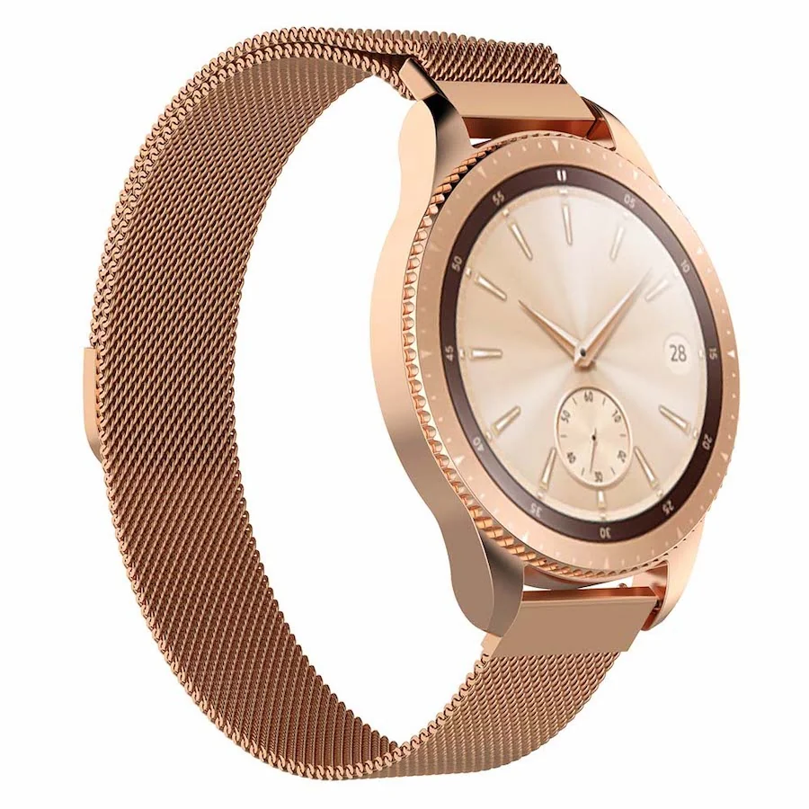 BStrap Milanese remienok na Xiaomi Amazfit GTS rose gold