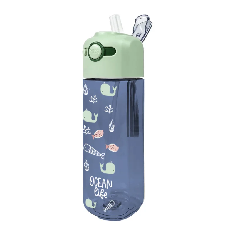 OXY SMiLE - fľaša na pitie Ocean Life 450 ml