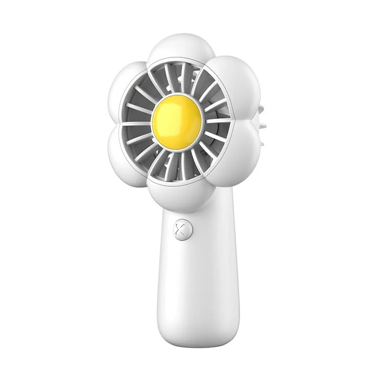 Mini prenosný ventilátor, biely