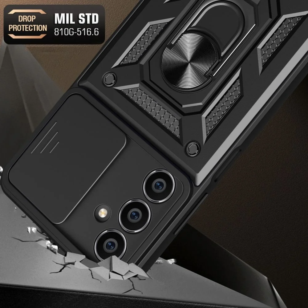 Tech-Protect Camshield kryt na Samsung Galaxy S23 FE, čierny