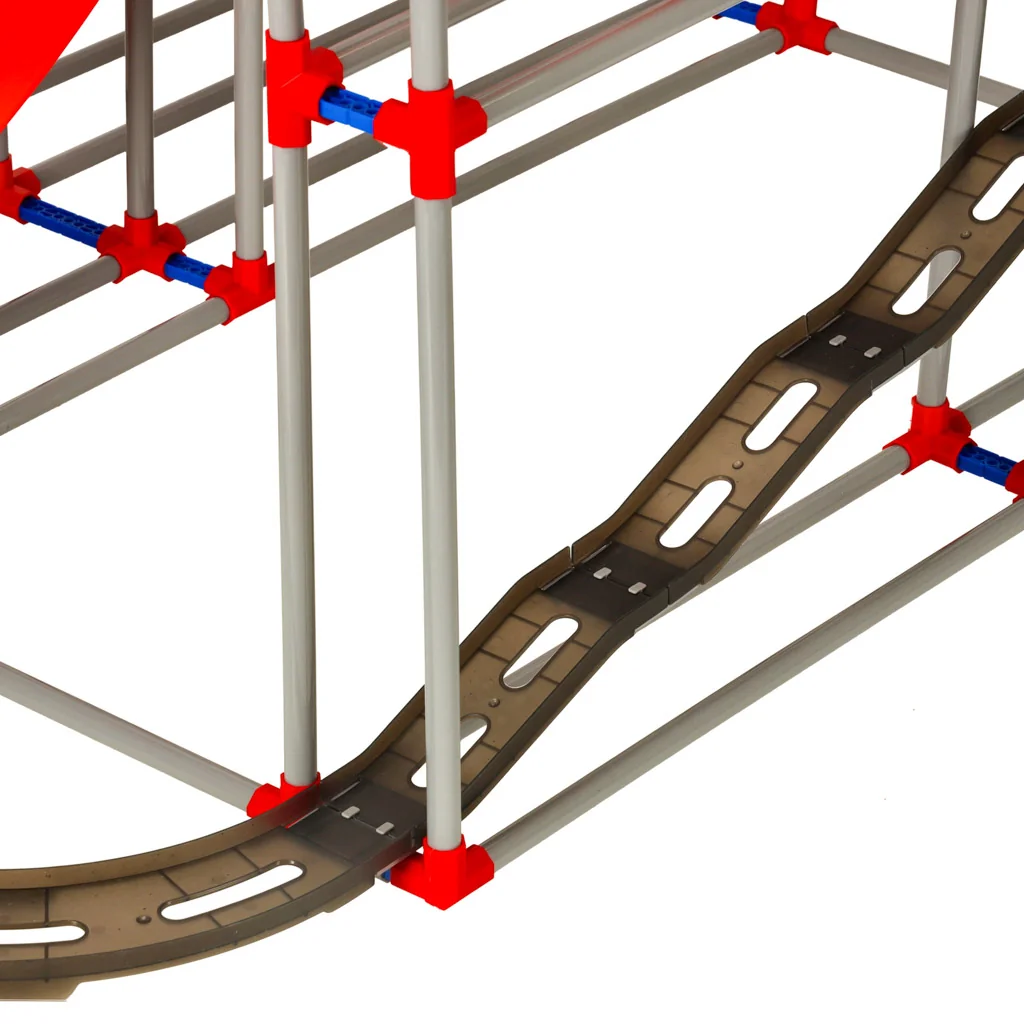 XXL antigravitačná autodráha 175 dielikov – 130 × 56 × 94,5 cm