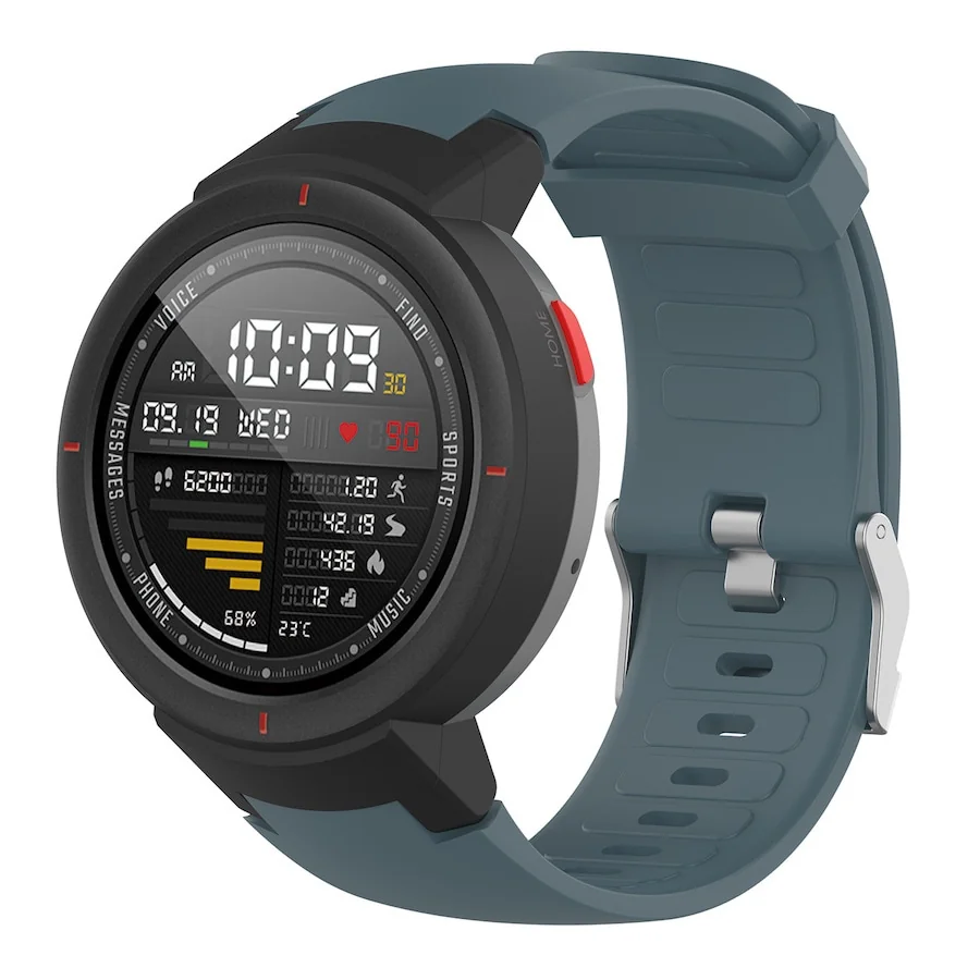 BStrap Silicone remienok na Xiaomi Amazfit Verge rock blue