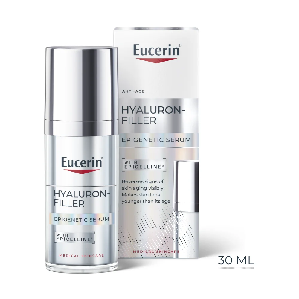 Eucerin HYALURON-FILLER EPIGENETIC Omladzujúce sérum 1×30 ml, pleťové sérum