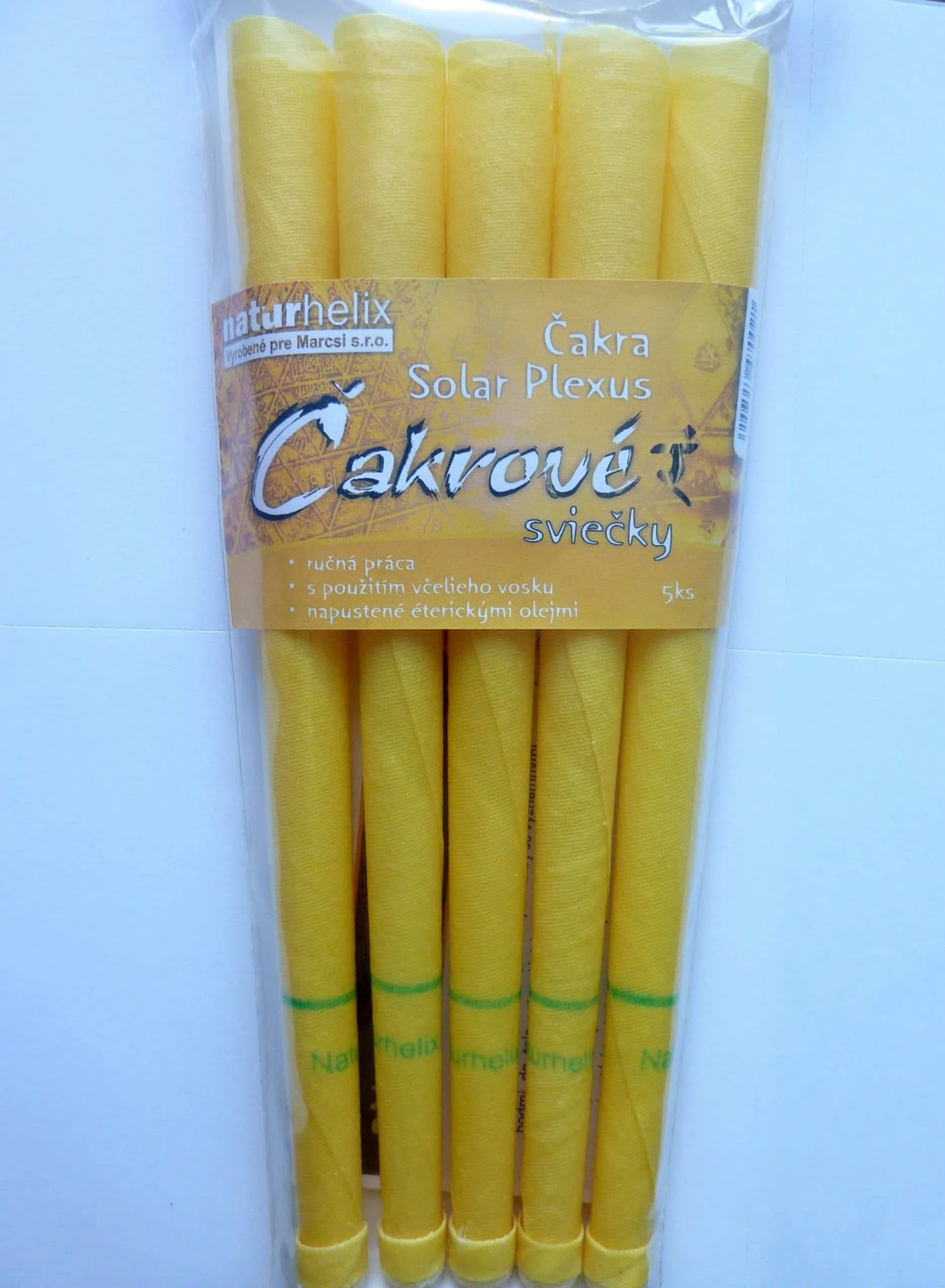 Čakrové sviečky Čierne (set5)