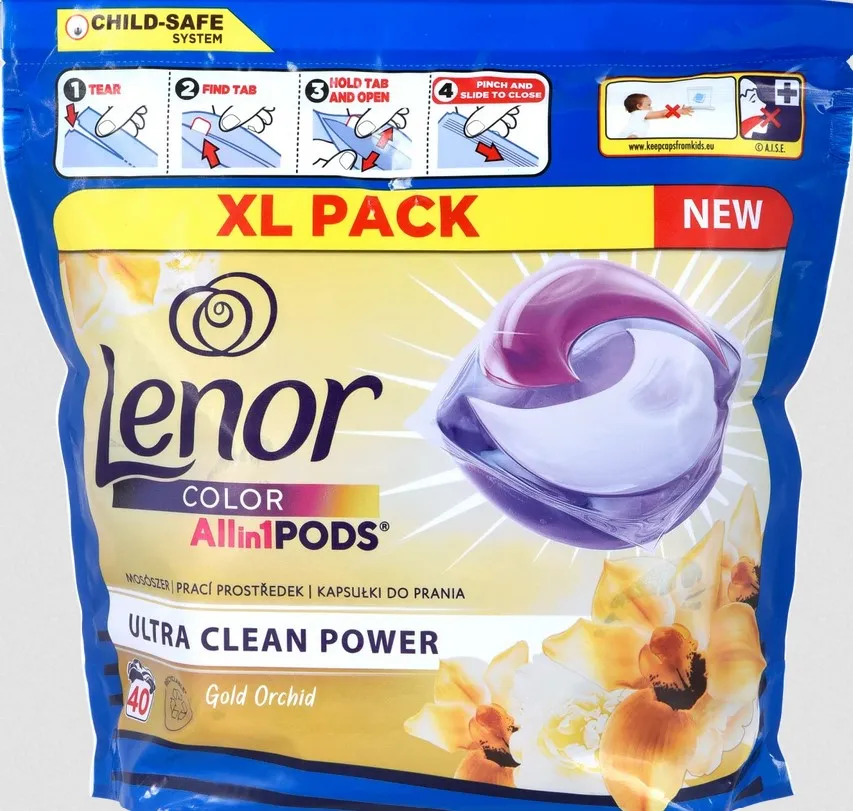 Lenor All-in-1 PODS Pracie Kapsuly, 40 Praní, Gold Orchid