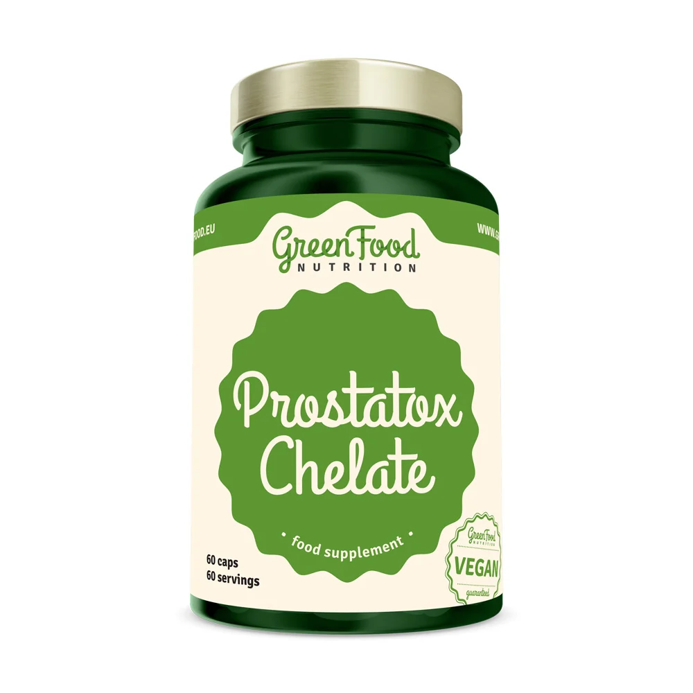 GreenFood Nutrition Prostatox Chelate 60cps 1×60 cps, výživový doplnok