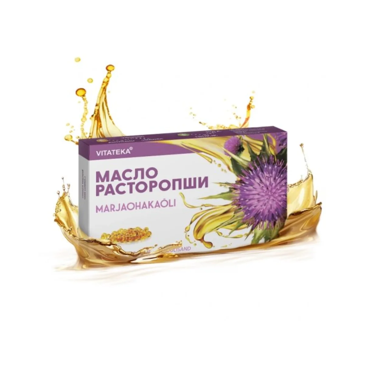 Olej z pestreca mariánskeho – 200 kapsúl – Vitateka