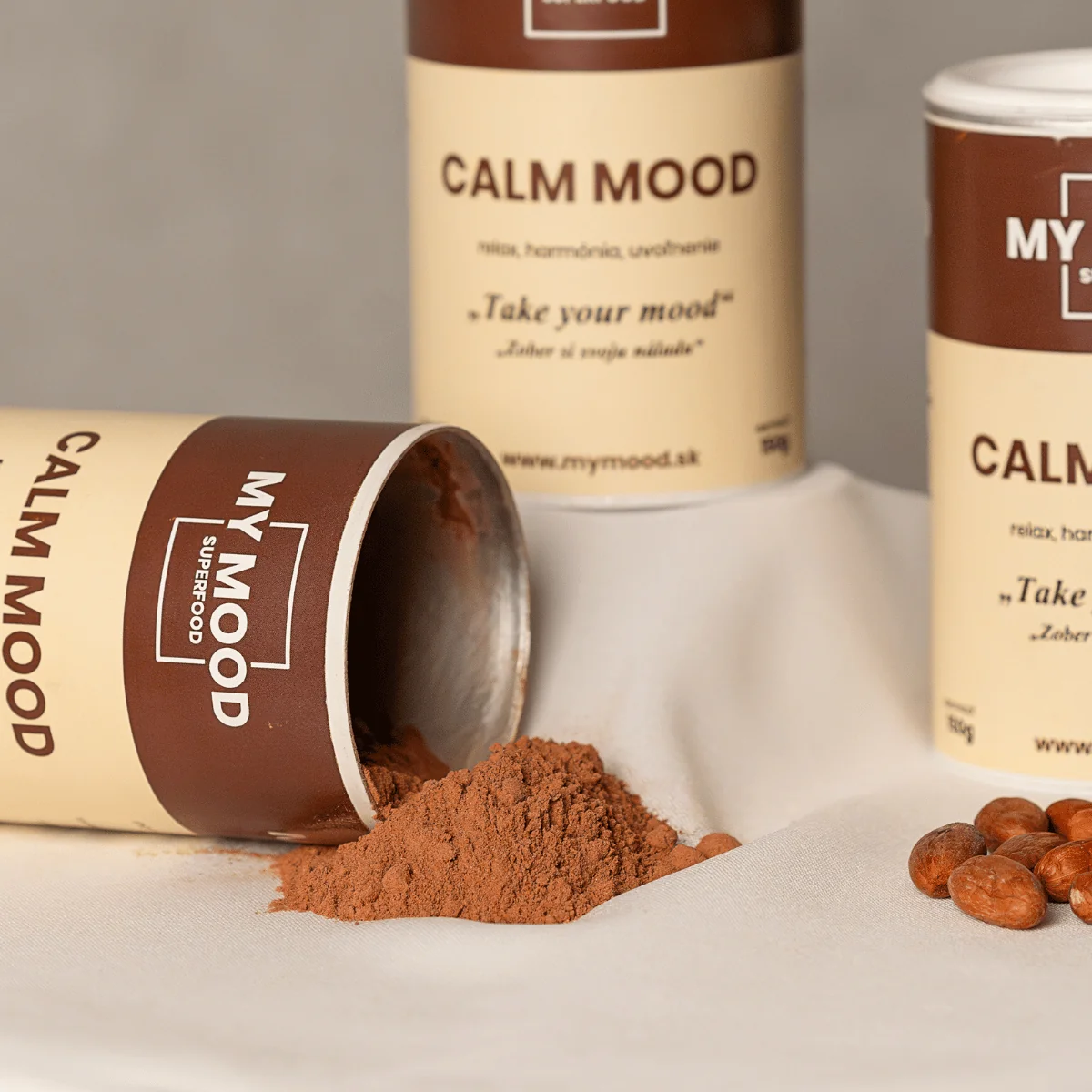 CALM MOOD 150g Kakaový nápoj s adaptogénmi pre pohodu a spánok
