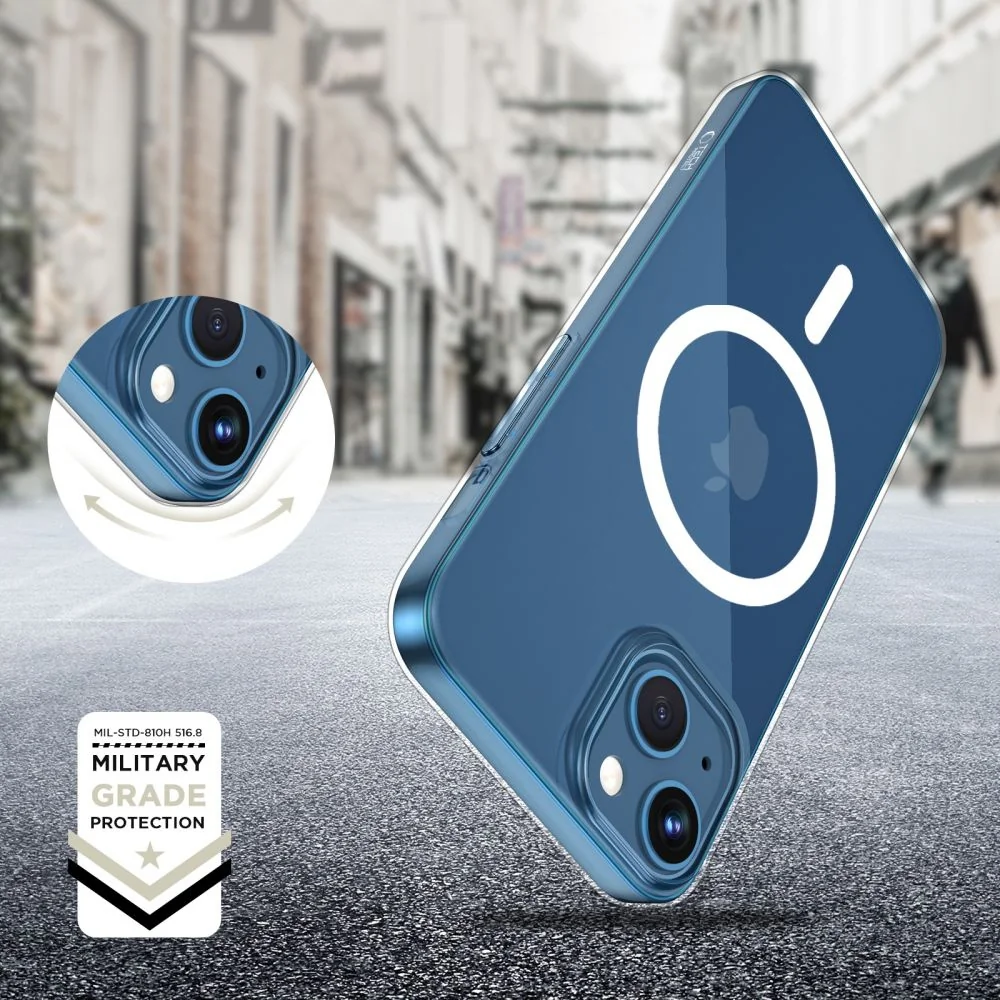 Tech-Protect FlexAir MagSafe kryt na iPhone 13 mini, priesvitný