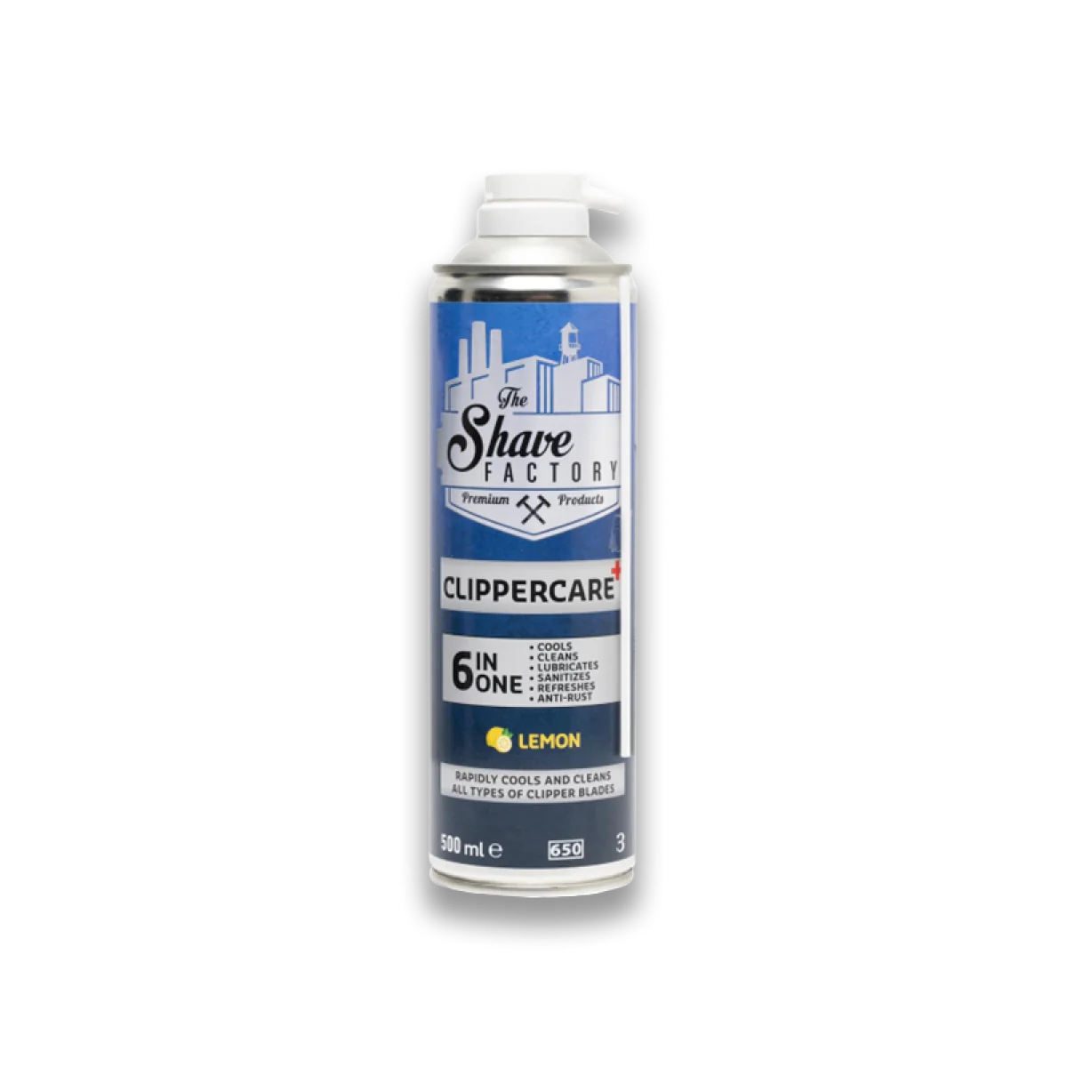 Sprej na strojčeky s citrónovou vôňou 6v1 Lemon Shave Factory 500ml