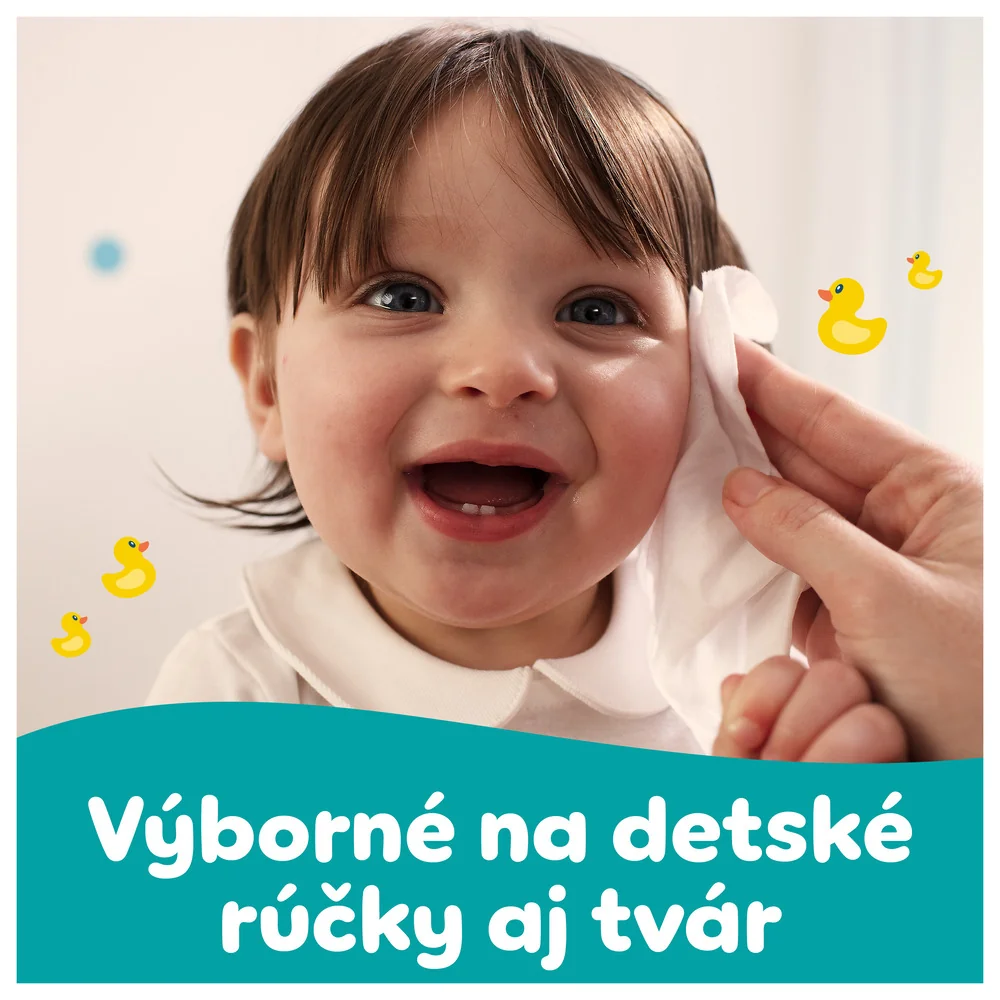 Pampers Fresh Clean Baby detské čistiace obrúsky 12 x 80 ks