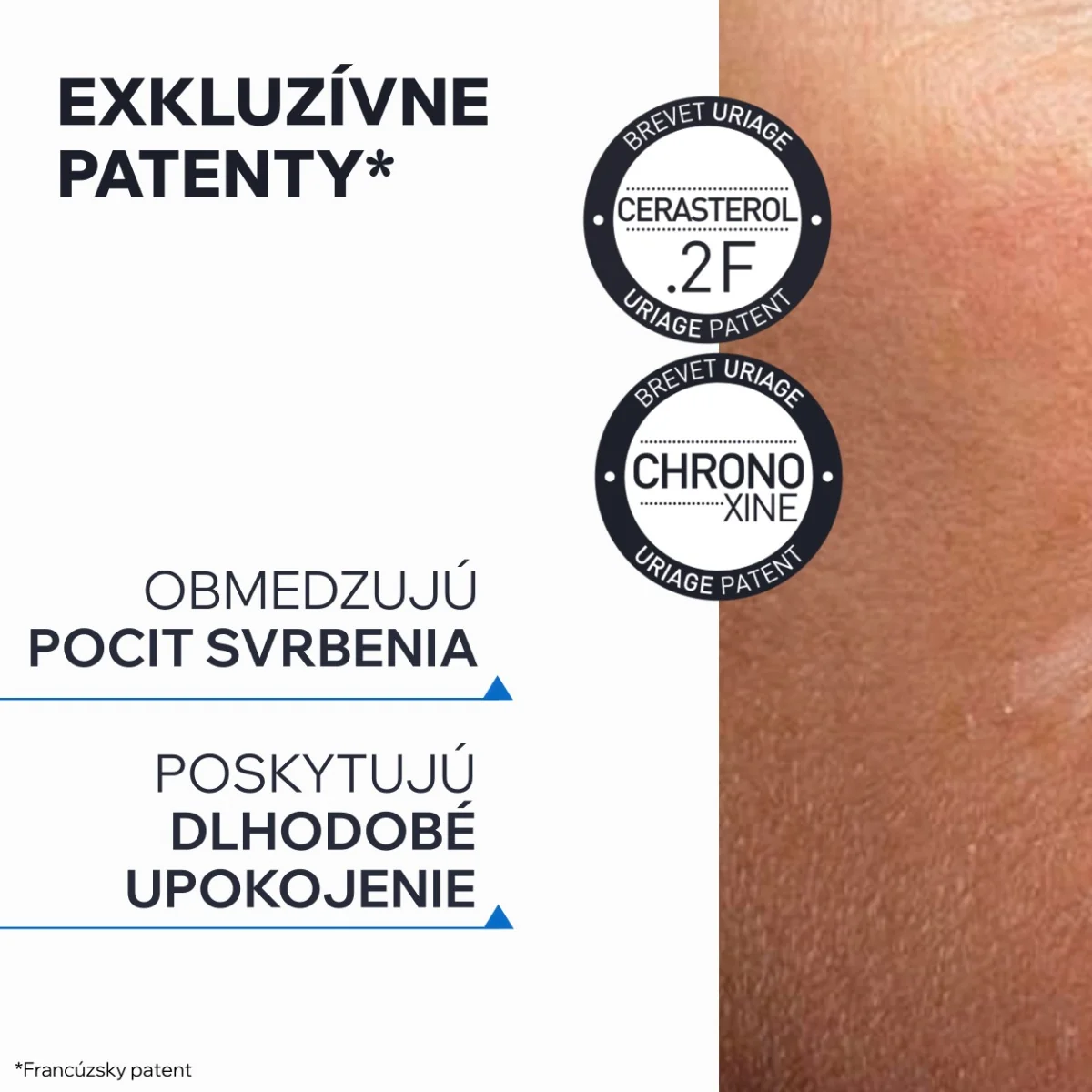 URIAGE XÉMOSE C8+ Face Cream, 40ml 1×40 ml, krém na tvár pre suchú a atopickú pokožku