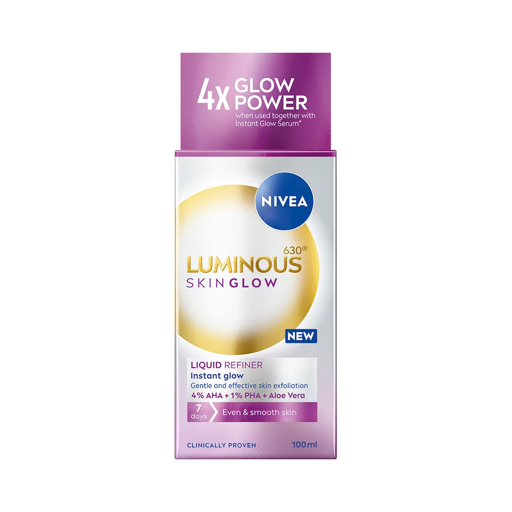 Nivea Luminous Skin Glow Liquid Refiner 100 ml