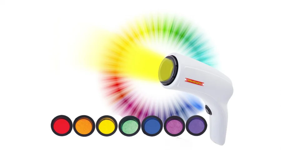 Biolampa MediLight + farebná terapia (zvýhodnený set