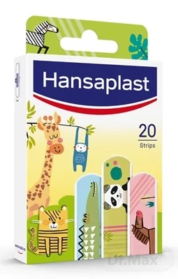 Hansaplast ZVIERATKÁ 1×20 ks, detská náplasť