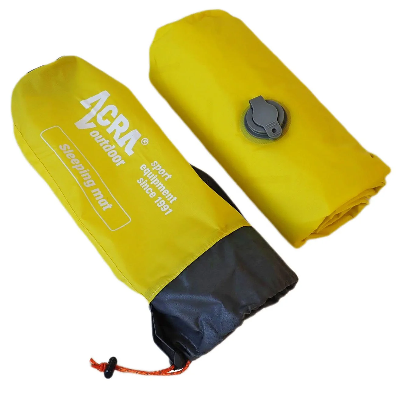 Karimatka Acra L48-ZL nafukovacia, žltá 05-L48-ZL