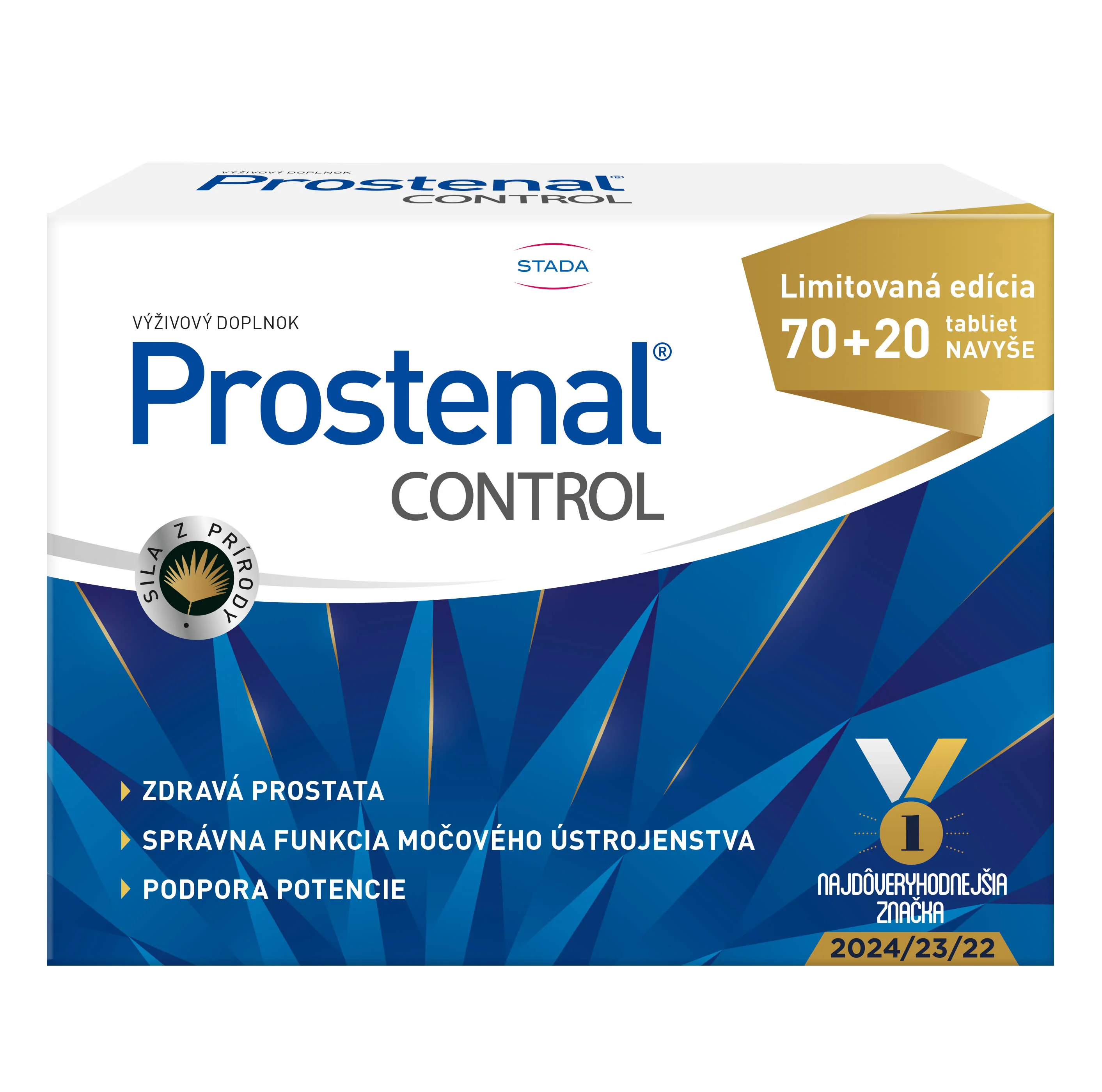 WALMARK Prostenal CONTROL PROMO tbl 70+20 navyše (90 ks)
