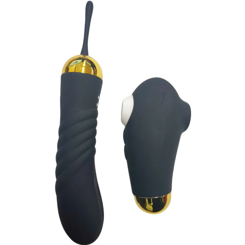Sada tlakovej pomôcky a pulzátora – Pleasurix Duo