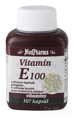 MedPharma VITAMÍN E 100 1×107 cps, výživový doplnok