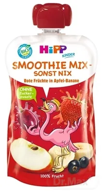 HiPP BIO Smoothie Jablko Banán Červené ovocie